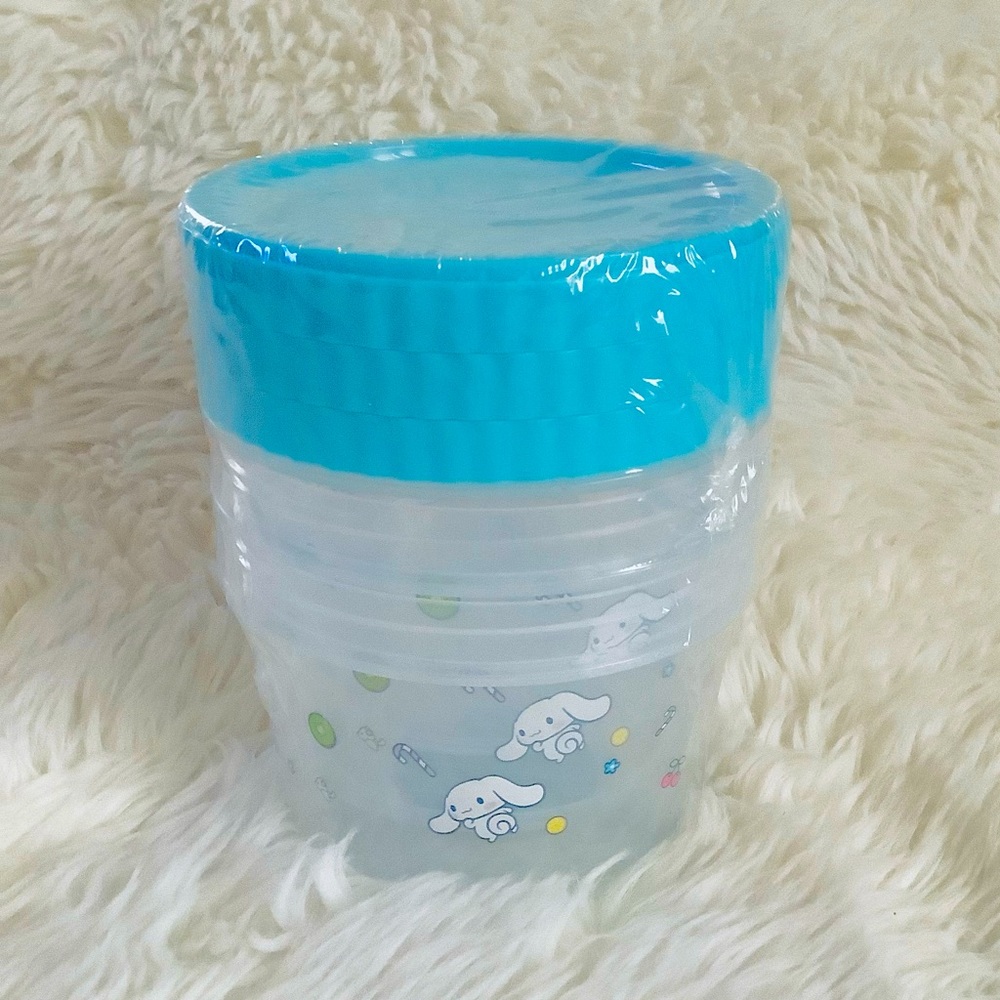 Sanrio CINNAMOROLL interesting adventure Food Storage Container 3 set 500ml